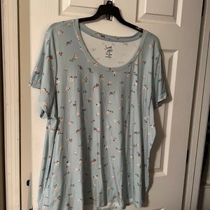 Sweet Tea’s by Pink Rose Mint Tee Shirt
